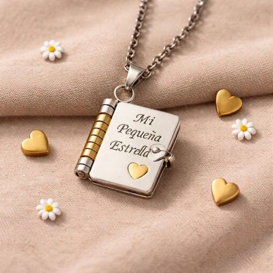 Collar Libro p/Hija